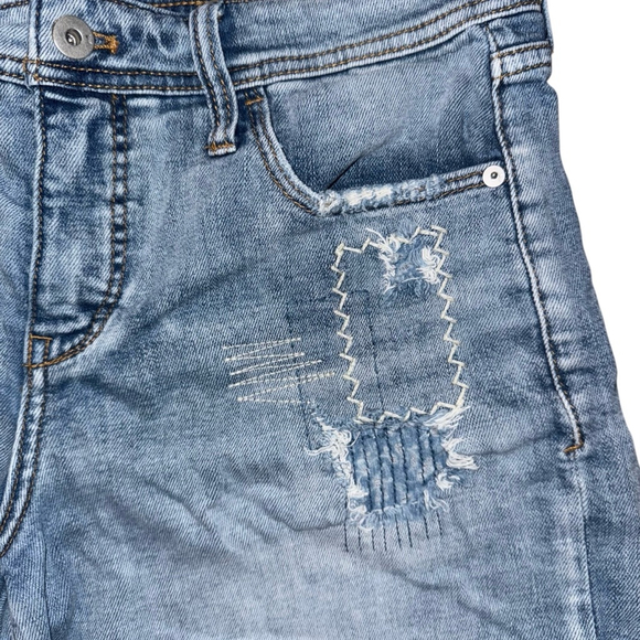 Anthropologie Pilcro Denim Shorts Size 29 stretch distressed trendy - Picture 8 of 8